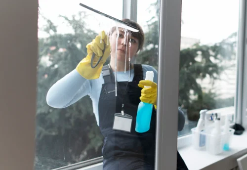 Nettoyage de vitres intérieures et extérieures à Éton